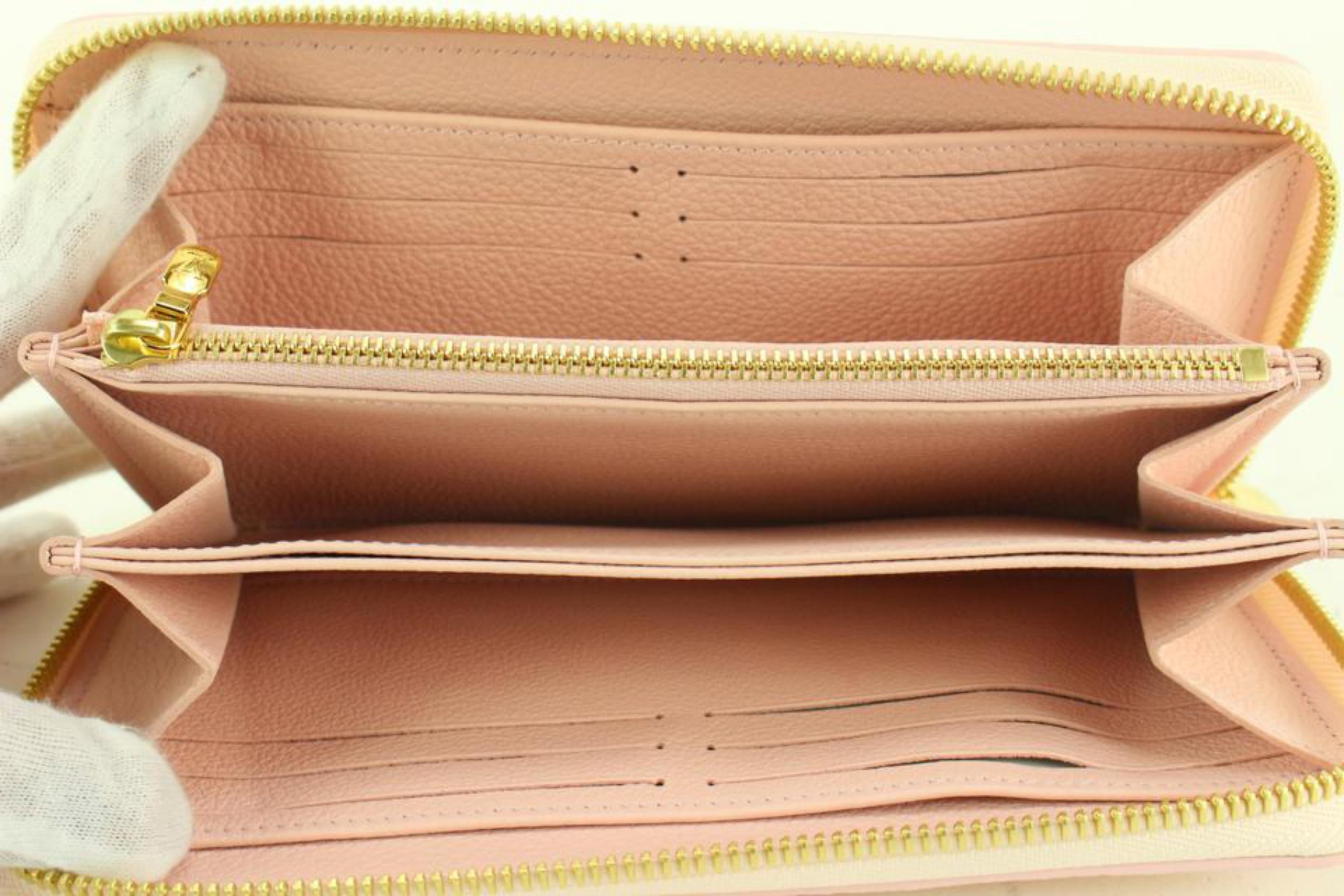 Louis Vuitton Pink Monogram Empreinte Leather Zippy Wallet Louis Vuitton |  The Luxury Closet