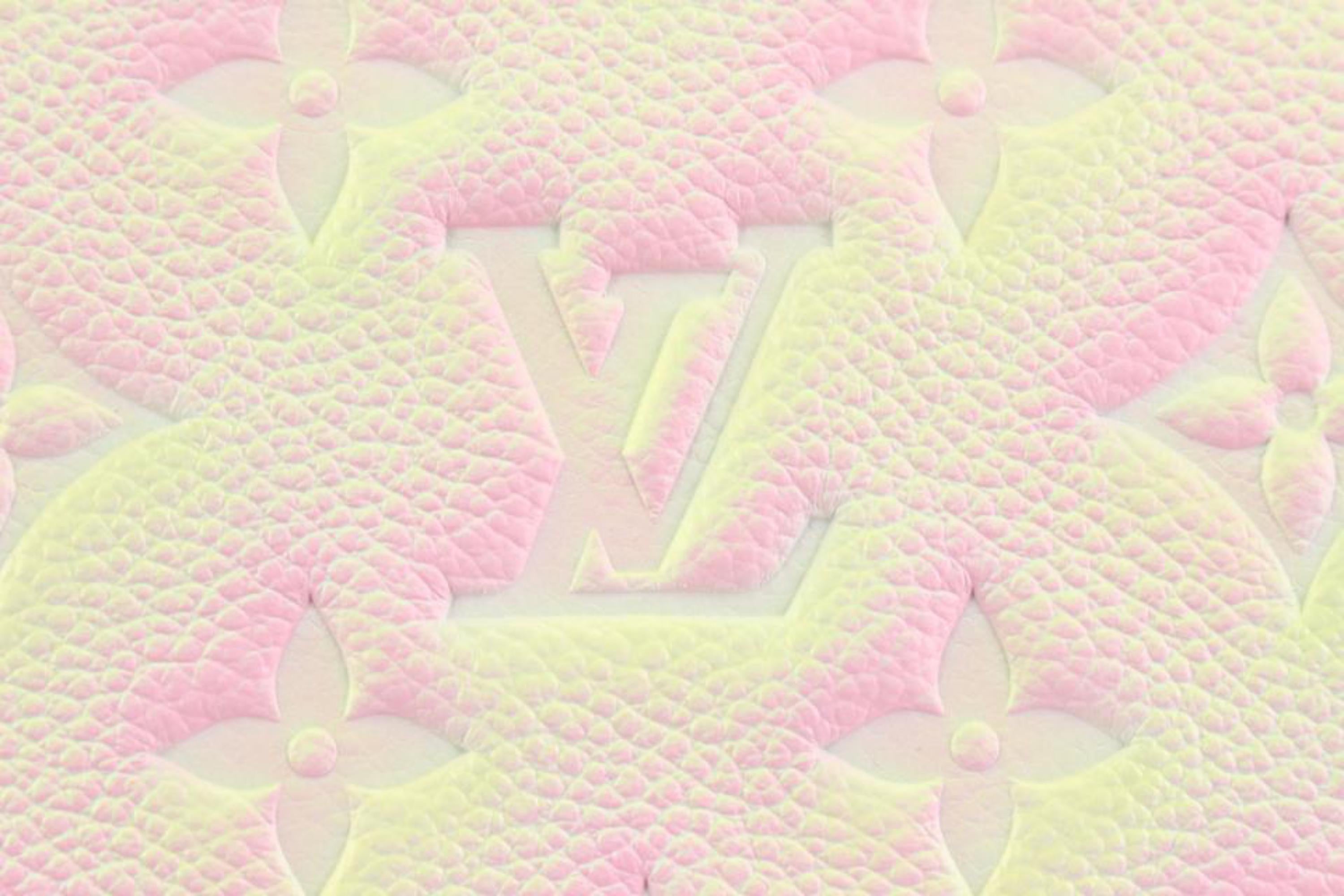 Louis Vuitton Pink Leather Monogram Empreinte Stardust Long Zippy Wall –  Bagriculture