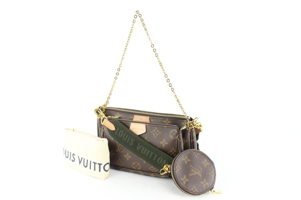 LOUIS VUITTON Multi Pochette Accessories Shoulder Bag Khaki Brown