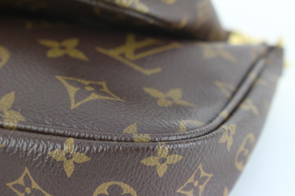 Louis Vuitton Khaki Monogram Multi Pochette Accessories 3 Way 62lz63s For  Sale at 1stDibs