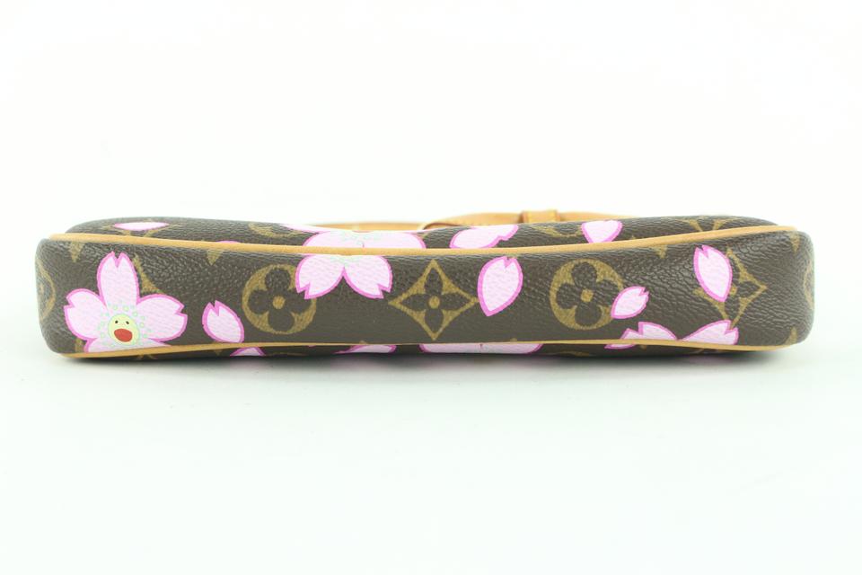 FWRD Renew Louis Vuitton Monogram Cherry Blossom Pochette Accessories Bag  in Multicolor