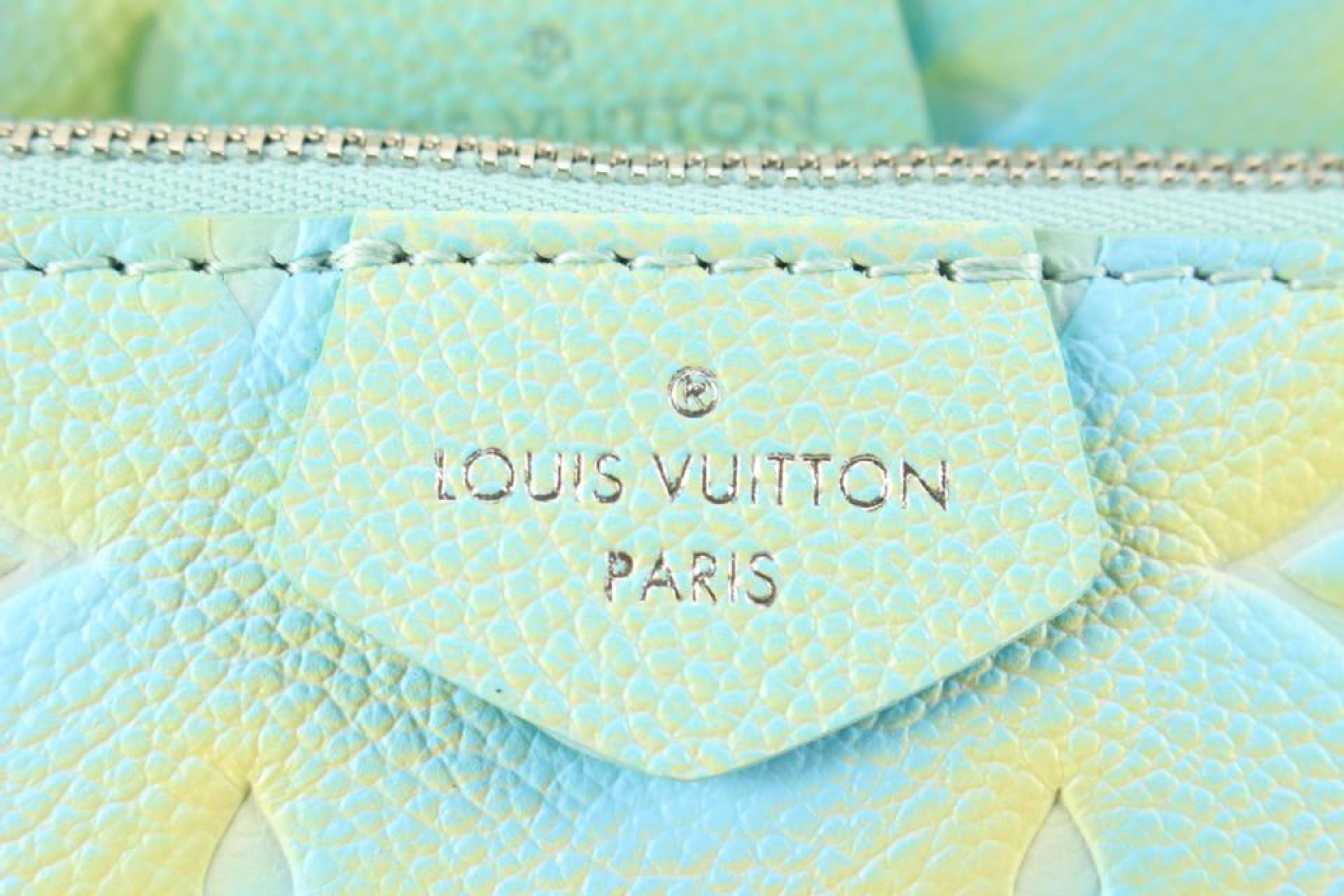 Louis Vuitton Green x Yellow Monogram Empreinte Stardust Multi Pochett –  Bagriculture