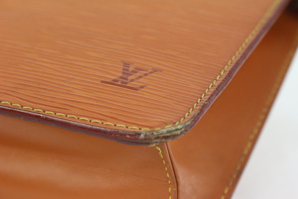 Brown Louis Vuitton Monogram Pochette Homme Clutch Bag