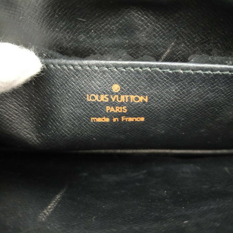 Louis Vuitton Black Epi Leather Pochette Homme Clutch Louis Vuitton