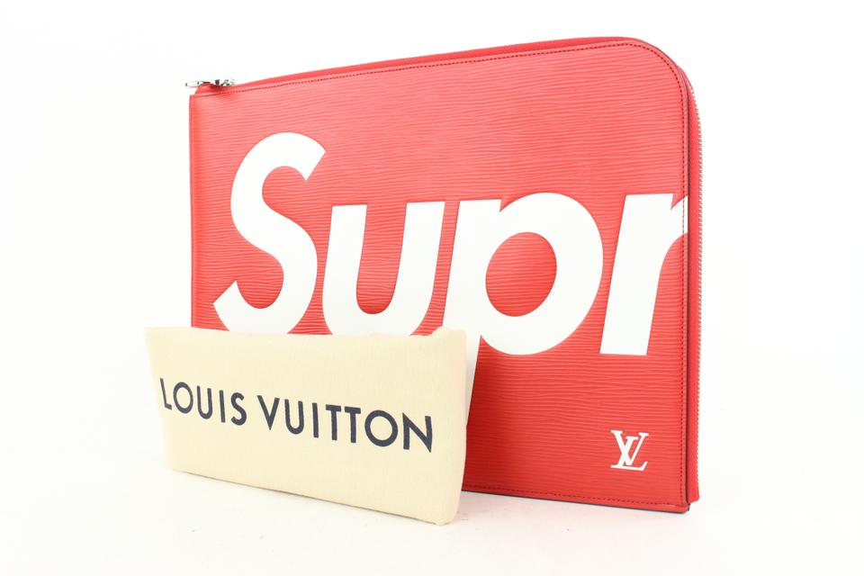 Replica Louis Vuitton x Supreme Pochette Jour GM M67754 Epi Leather For Sale