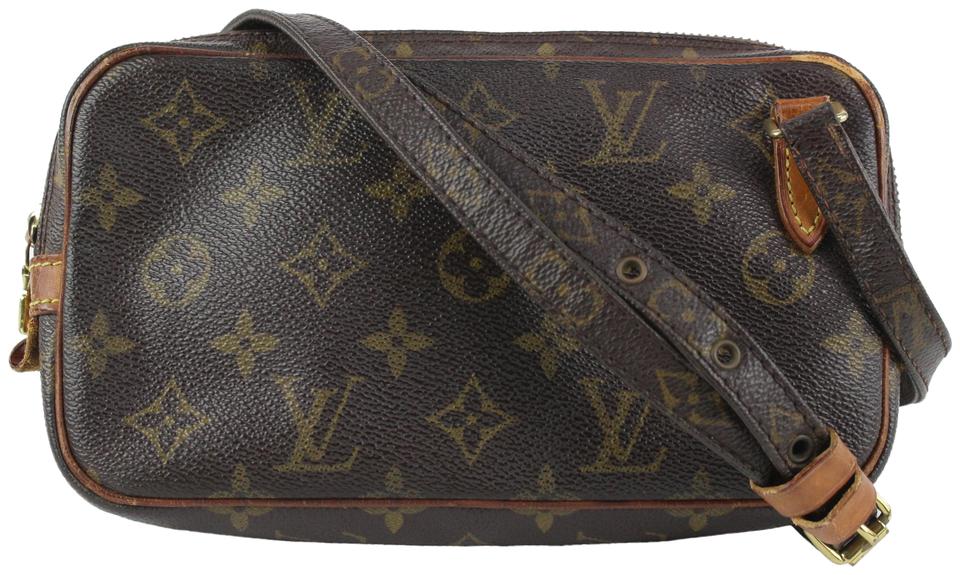 Louis Vuitton Monogram Pochette Marly Bandouliere Crossbody Bag 13LV929