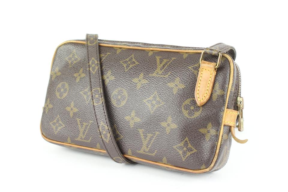 Louis Vuitton Monogram Canvas Pochette Marly Bandouliere Bag