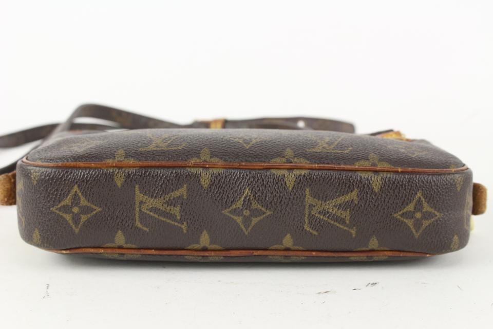 Louis Vuitton Monogram Pochette Marly Bandouliere 8LV1018 Leather