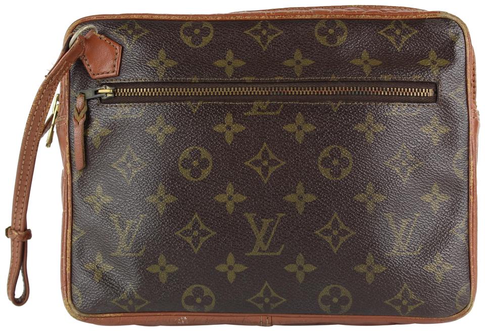 Louis Vuitton Monogram Pochette Dragonne Wristlet Bag 22lvs1215 –  Bagriculture