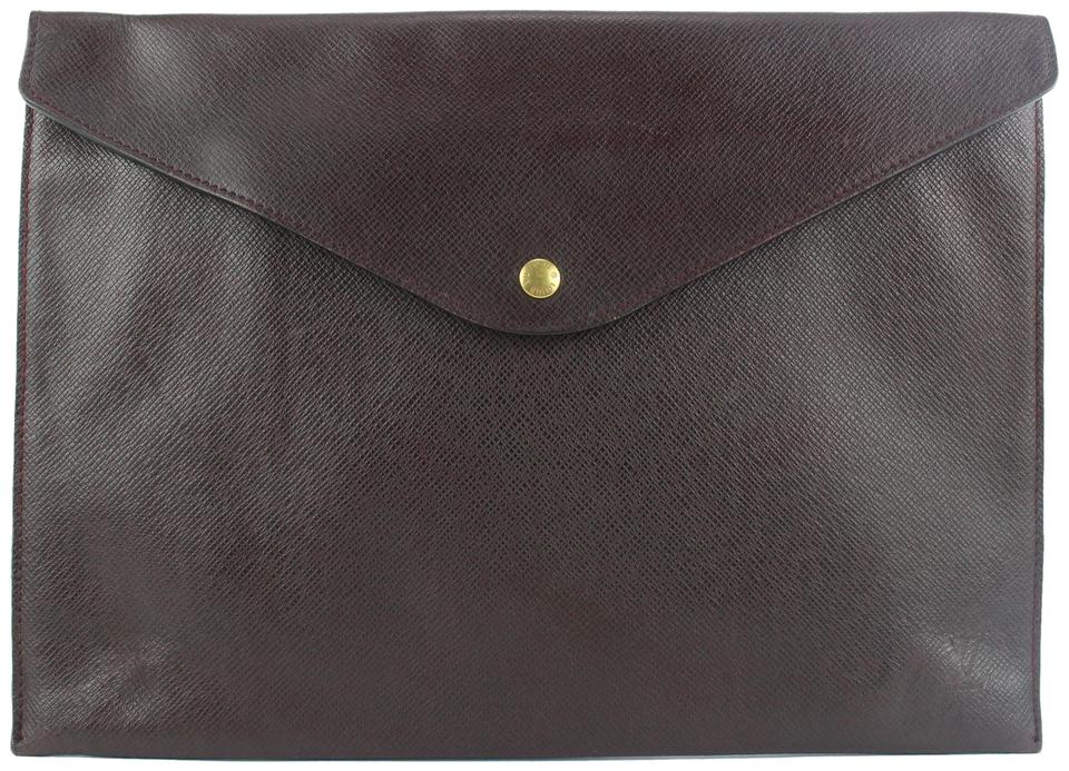 Louis Vuitton Porte Documents Envelope Clutch