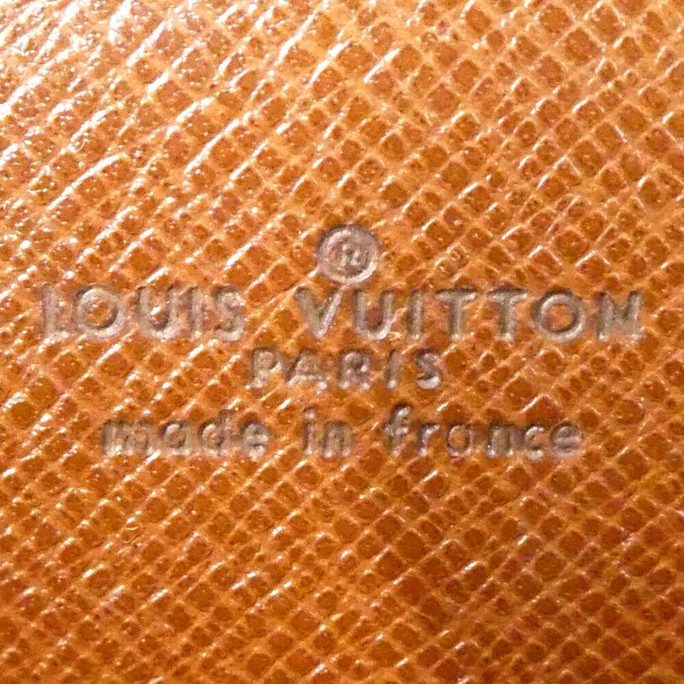 Louis Vuitton Porte Lena Fold Over Beige Epi 872662 Light Brown