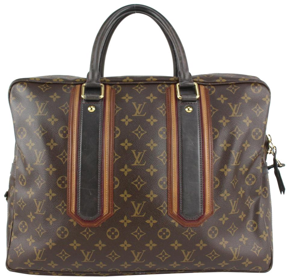 Louis Vuitton, Bags, Louis Vuitton Limited Edition Monogram Bequia Porte  Document Vertical Bag