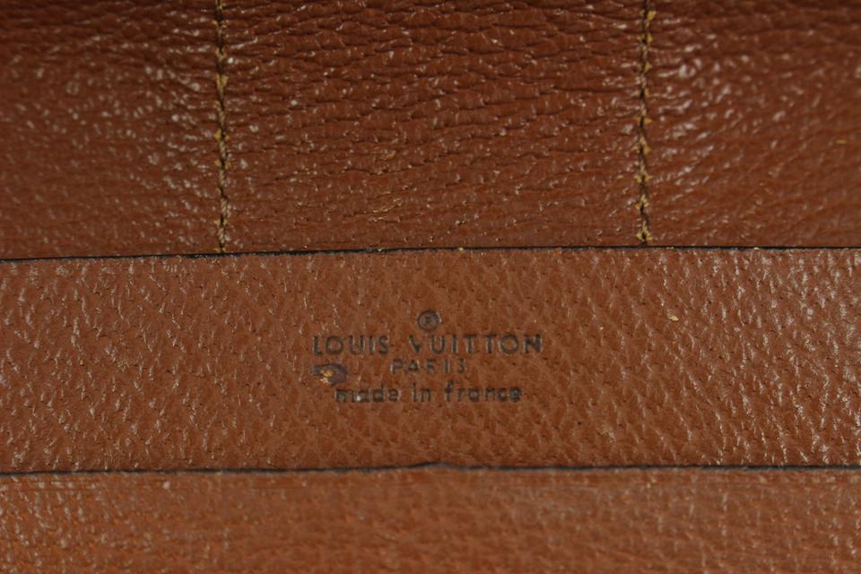 Louis Vuitton Rare Vintage Monogram Lena Portfolio Clutch Porte Documents 1013lv1