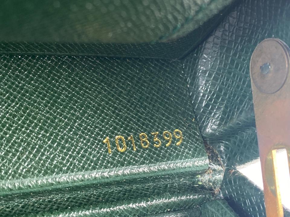 Louis Vuitton, Bags, Louisvuitton Emeraldgreen Moskva Attach Taiga  Leather Briefcase S12