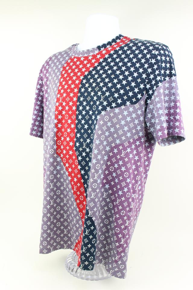T-shirt Louis Vuitton Multicolour size L International in Polyester -  26567817