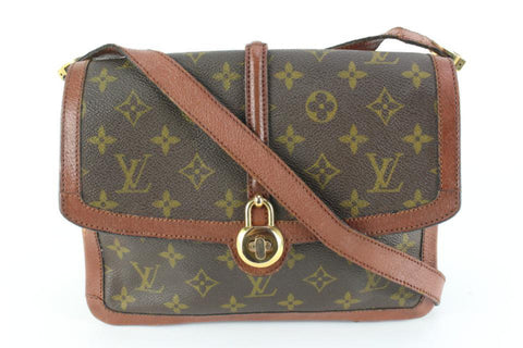 Louis Vuitton Limited Edition Beige Monogram Stratus Olympe PM Hobo Bag  8lz419s