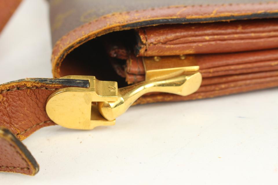 Best Auth Louis Vuitton Vintage Shoulder Bag talon On The Zipper