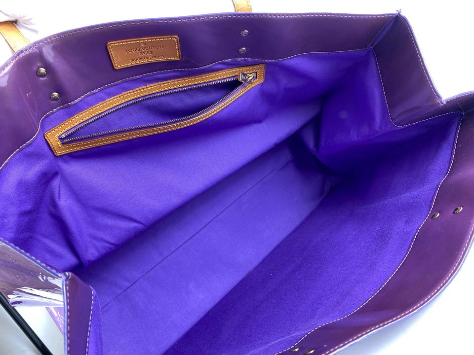 louis vuitton purple tote bag