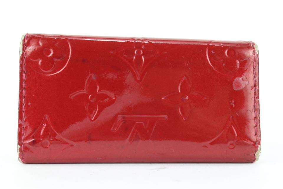 Louis Vuitton Multicles en cuir épi rouge 4 Porte-clés Etui Portefeuille  ref.306176 - Joli Closet