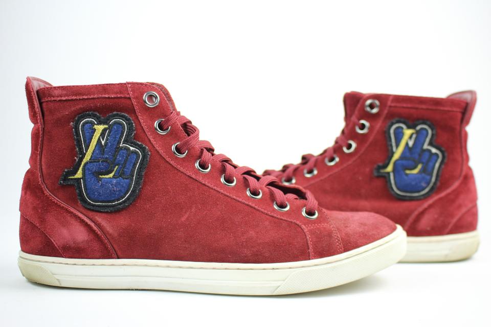 LOUIS VUITTON Tribe High Top Sneakers LI 0190 Mens Size (UK-9) (US-10)  (EU-44)