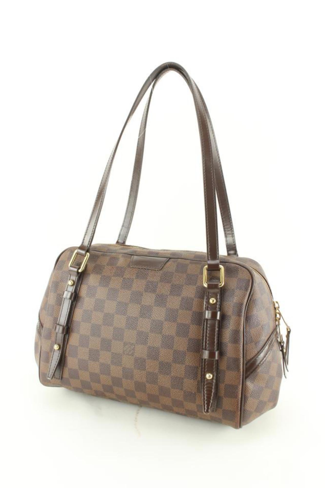 Louis Vuitton Rivington GM Damier Ebene Shoulder Bag, Mint Condition