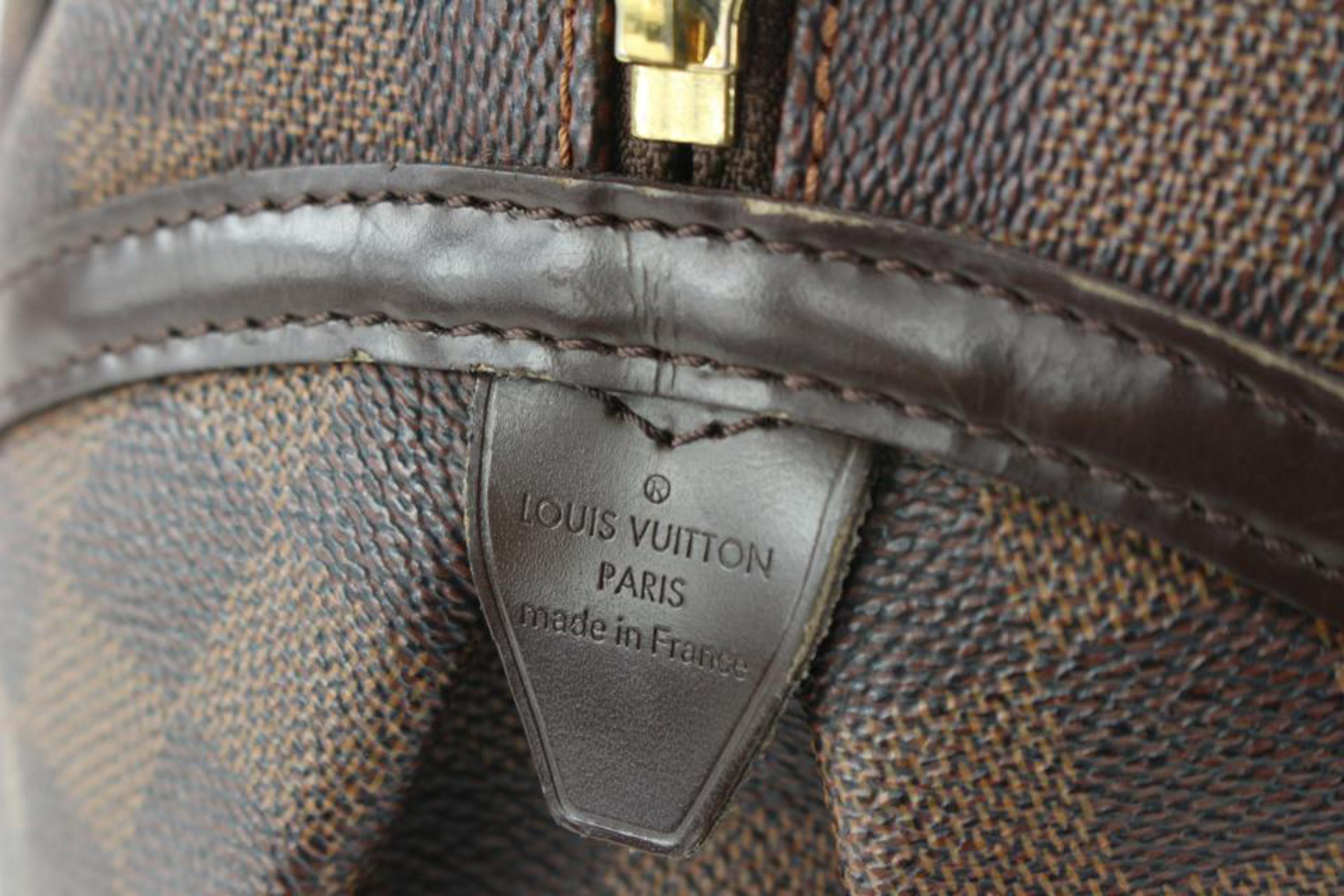 Louis Vuitton Damier Ebene Canvas Rivington GM Bag
