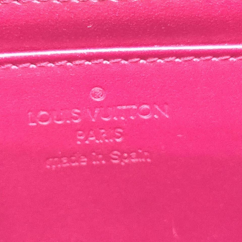 Louis Vuitton French Wallet Monogram Vernis Pink 1910921