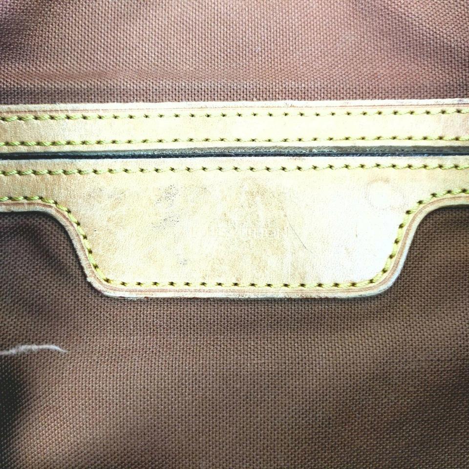 Louis Vuitton Vintage Brown Monogram Sac Balade Canvas