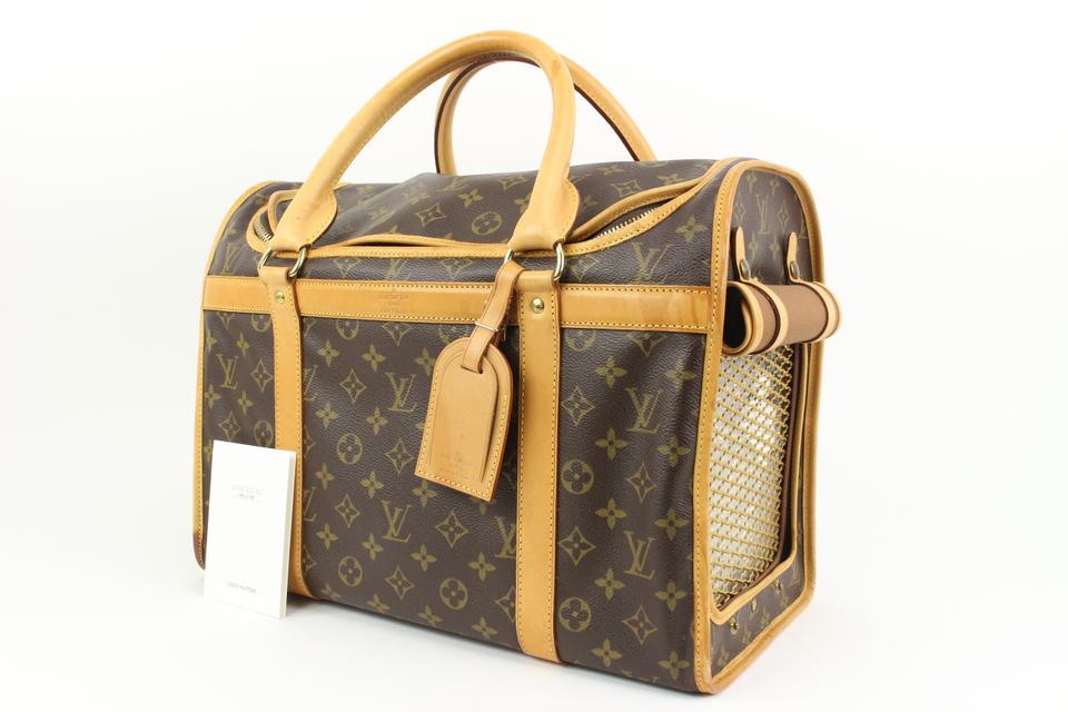 Authentic Pre-owned Louis Vuitton Monogram Sac Chien 40 Pet Carrier Bag Dog  Cat M42024 150375 - Pet Crates & Carriers, Facebook Marketplace
