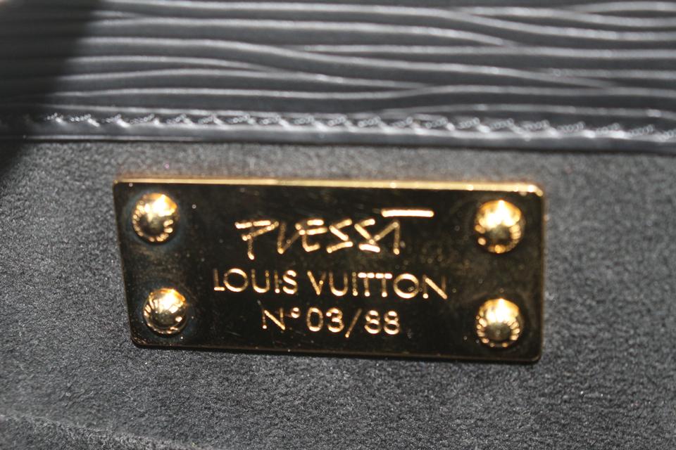 Louis Vuitton Louis Vuitton Sac Plat Fusion Black Epi Leather Fire LED  ELVLM19