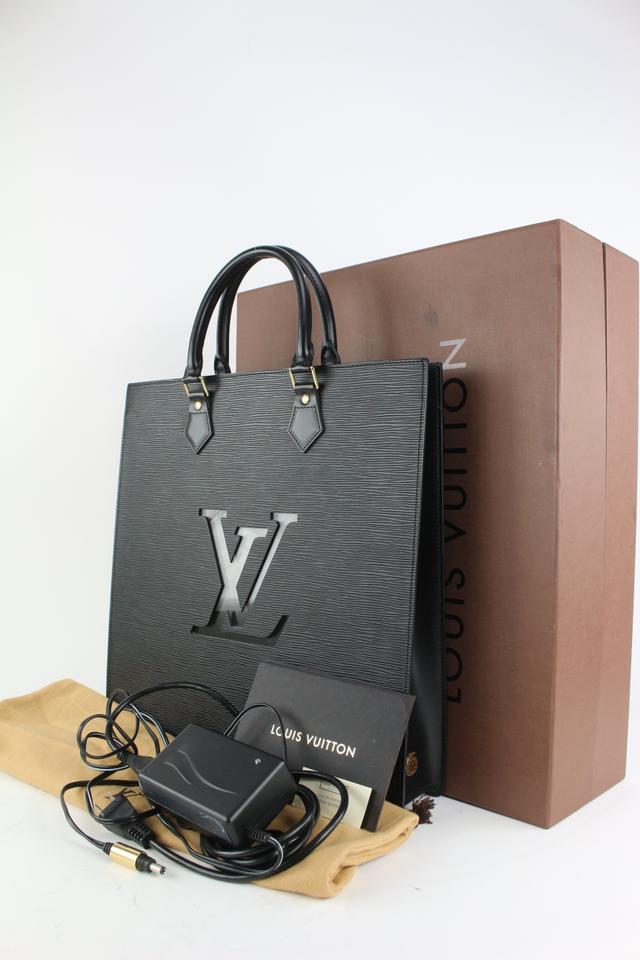 Louis Vuitton Black Limited Edition Epi Leather Fusion Tote With LCD Screen  By Fabrizio Plessi Limited Edition Available For Immediate Sale At Sotheby's