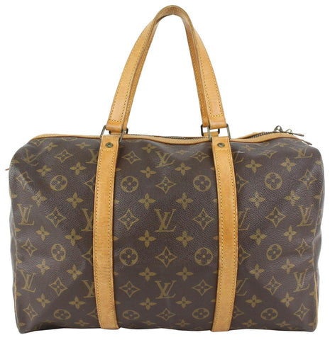 Louis Vuitton Monogram Sac Souple Boston Bag 910lv6