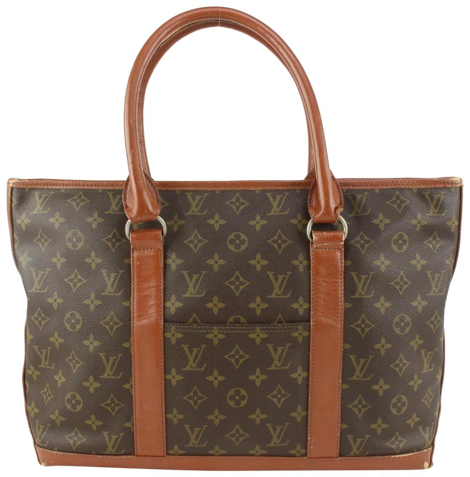 Louis Vuitton Monogram Sac Weekend PM Zip Tote bag 1119lv50