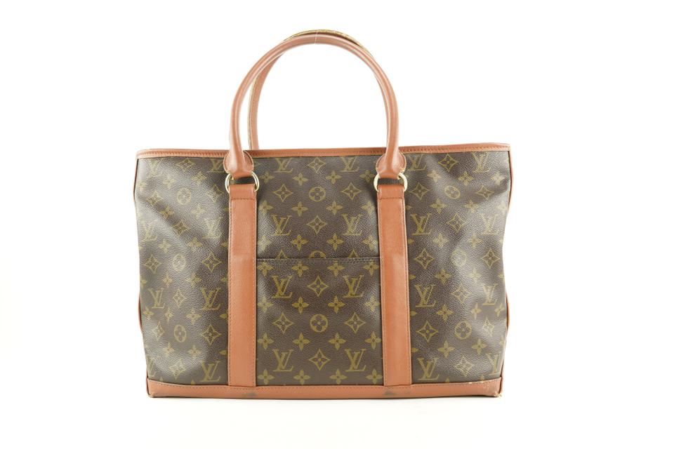 Louis Vuitton Monogram Sac Weekend Zip tote bag 568lvs311