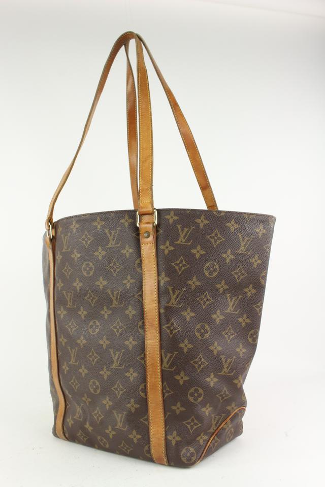 Louis Vuitton Monogram Sac Shopping Tote Bag 7LZ1019 For Sale at