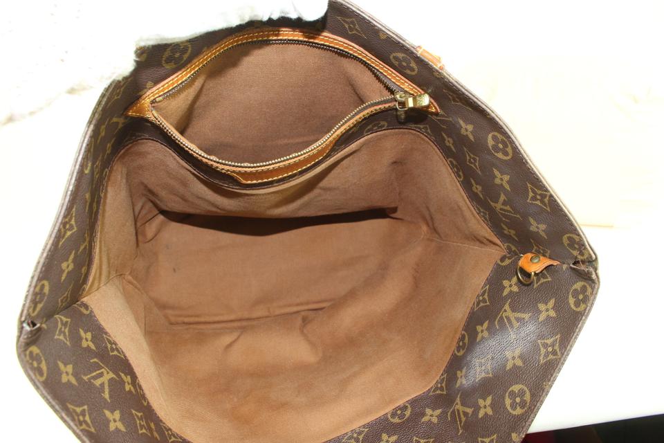 Louis Vuitton Monogram Sac Shopping Tote Bag 7LZ1019