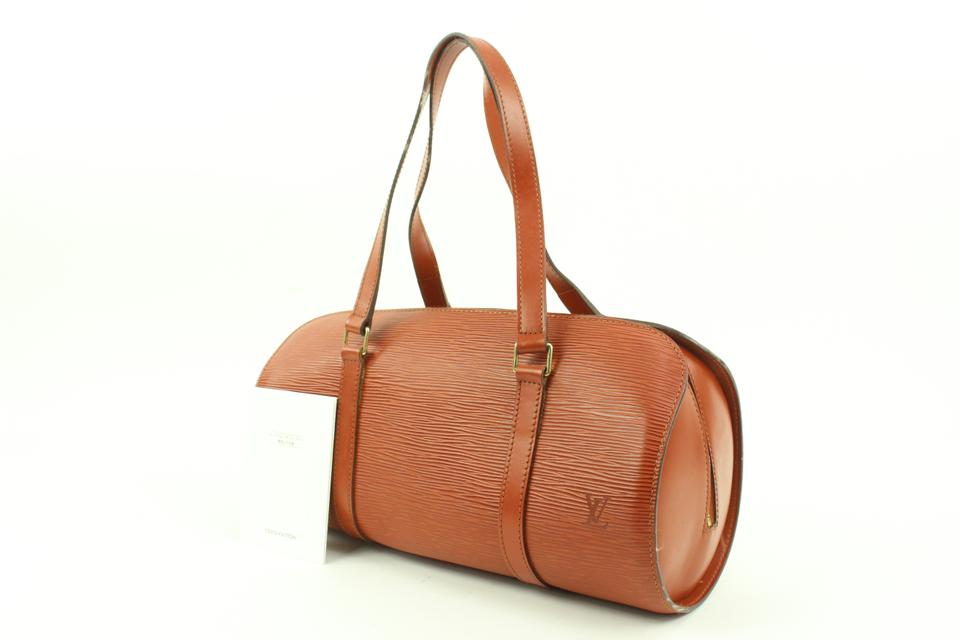 Louis Vuitton Red Epi Leather Soufflot Shoulder Bag