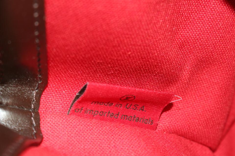 Louis Vuitton Discontinued Damier Ebene Verona PM Bowler Shoulder Bag  20lk53s