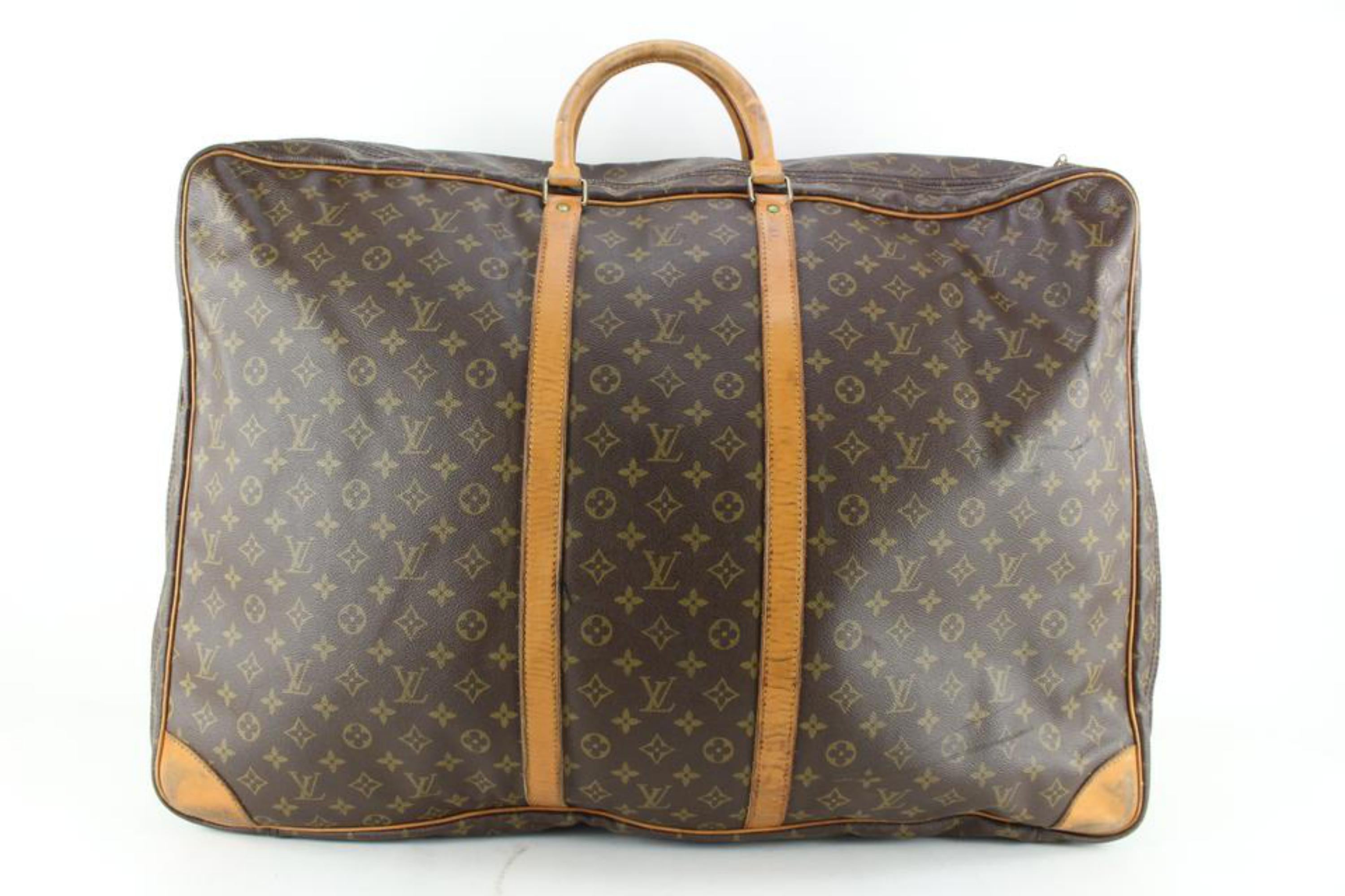 Louis Vuitton Sirius 70 Dark brown Leather ref.151144 - Joli Closet