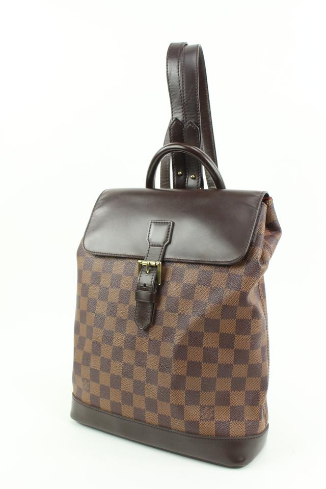 Louis Vuitton Damier Ebene Soho Backpack s210lv61 – Bagriculture