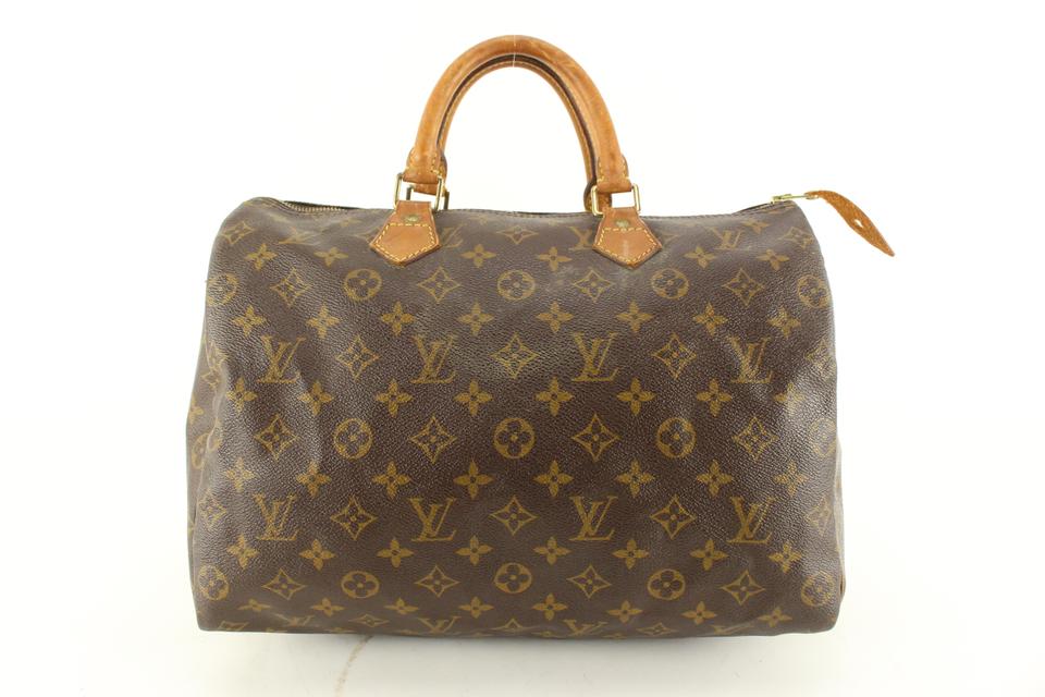 Louis Vuitton Monogram Speedy 35 Boston Bag 13lz712s