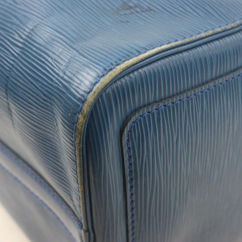 Louis Vuitton Blue Epi Leather Toledo Speedy 30 Boston Bag MM 917lv16 –  Bagriculture