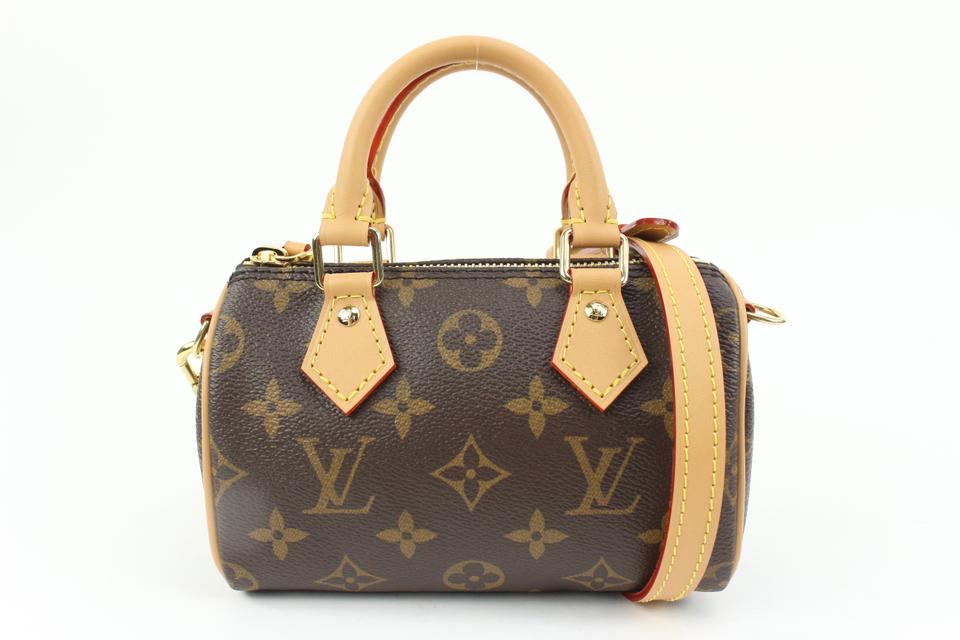 Louis Vuitton Nano Speedy Monogram Canvas Brown