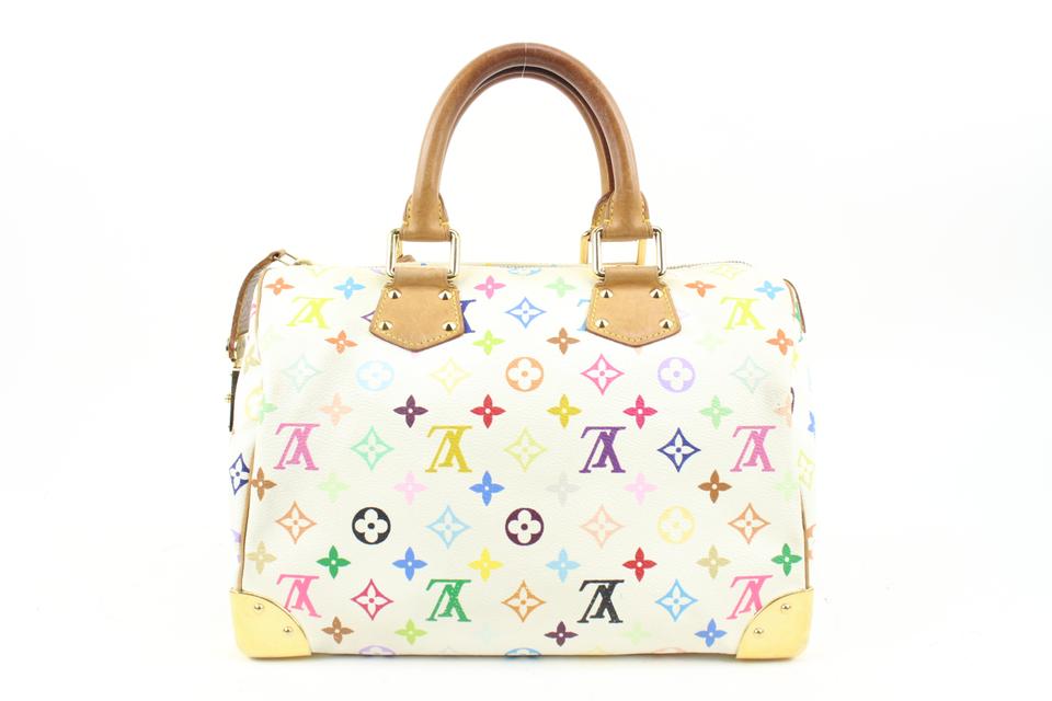 Louis Vuitton Multicolor Speedy 30 - White Handle Bags, Handbags