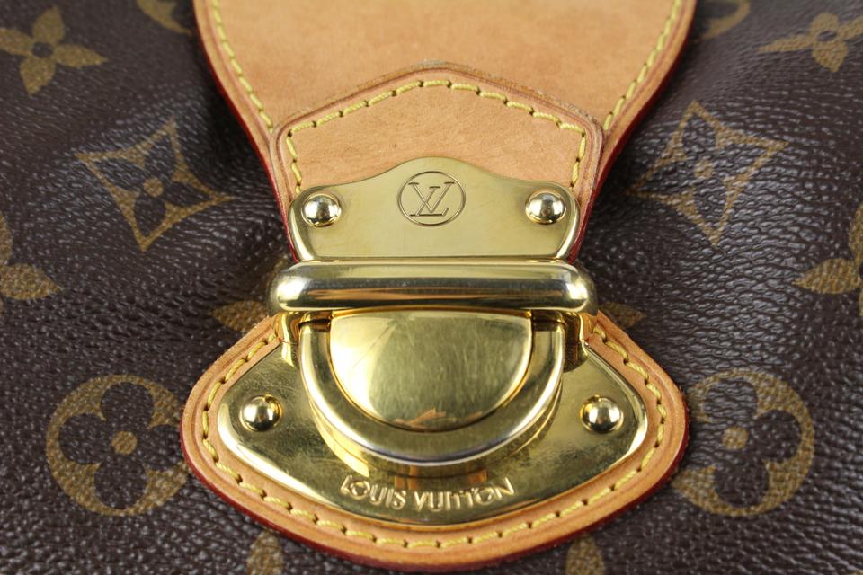 Stresa leather handbag Louis Vuitton Brown in Leather - 34135602
