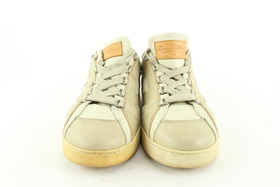 Louis Vuitton Men's 12 US Beige x Ivory Rennes Sneaker 1224lv33 –  Bagriculture