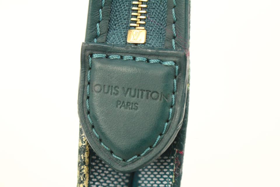 LOUIS VUITTON HANDBAG POUCH COSMETIC POUCH MONOGRAM VERNIS POUCH Turquoise  Patent leather ref.888283 - Joli Closet