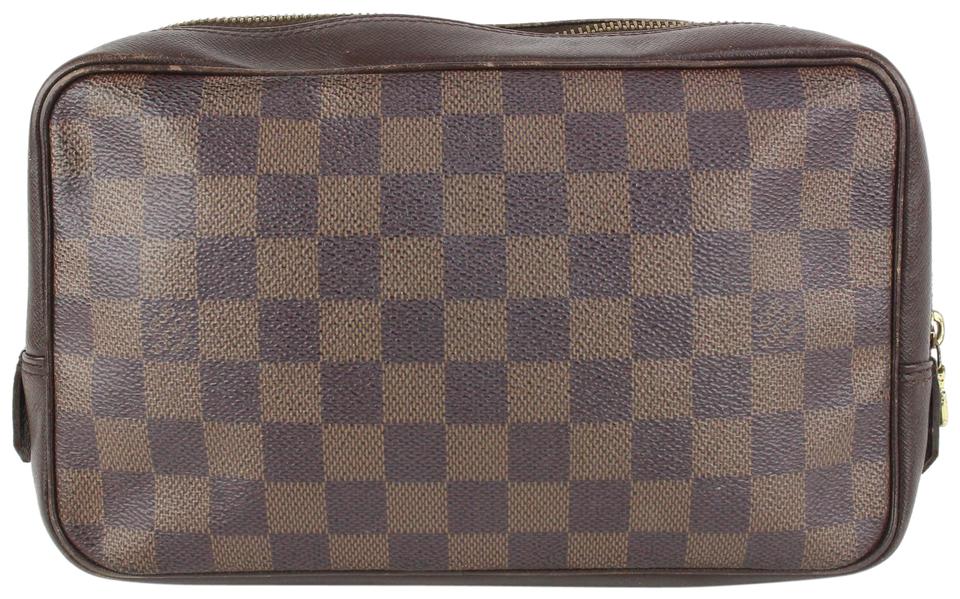 Louis Vuitton Trousse Make Up Bag Damier - Authentic