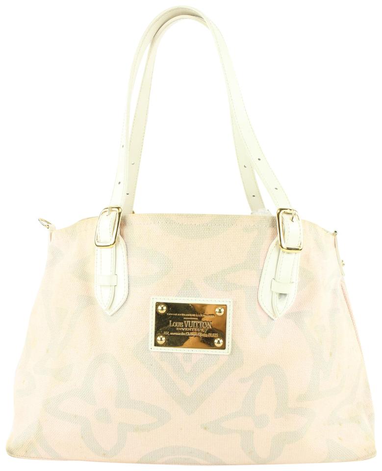 Louis Vuitton Pink Monogram Tahitienne Cabas PM Tote bag 54629 ... 630lvs616