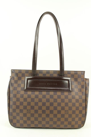 Louis Vuitton Damier Ebene Parioli PM Shopper Tote Bag S215lv94